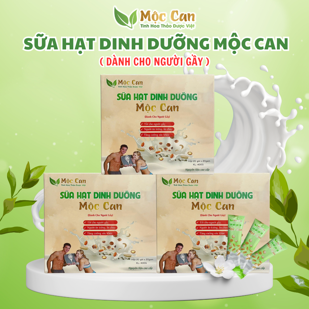MỘC CAN CHO RA MẮT SẢN PHẨM MỚI : SỮA HẠT DINH DƯỠNG MỘC CAN  1